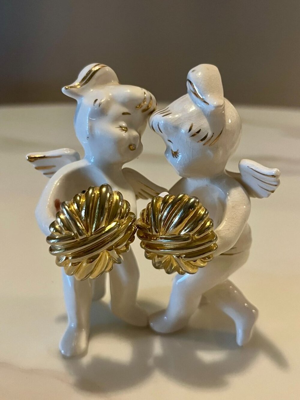 Paolo Gucci Gold Plated Vintage Earrings